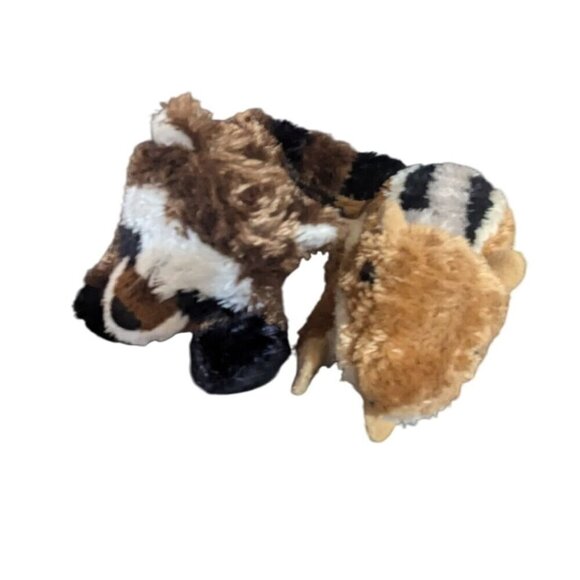 Aurora Chipmunk & Raccoon Plush Toy Set 8" Stuffed Animals - Picture 8 of 8